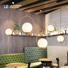 Đèn thả thủy tinh mờ TH735