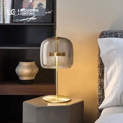 Đèn bàn chao thủy tinh ĐN4000