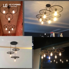 Đèn thả đơn bánh xe 2231/1