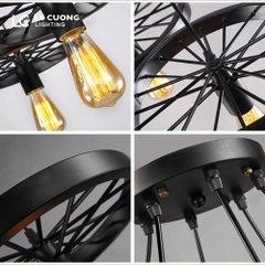 Đèn thả đơn bánh xe 2231/1