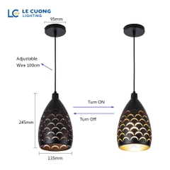 Đèn thả vảy cá