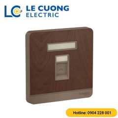 Bộ ổ cắm điện thoại đơn Schneider ELECTRIC