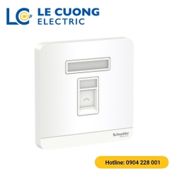 Bộ ổ cắm mạng cat6 đơn Schneider ELECTRIC