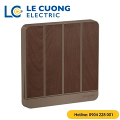 Bộ công tắc bốn 2 chiều 16AX, có đèn LED Schneider ELECTRIC