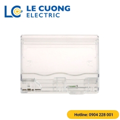 Mặt che (không đế) phòng thấm nước mặt đôi cho ổ cắm, loại 2 gang, IP55 Schneider ELECTRIC
