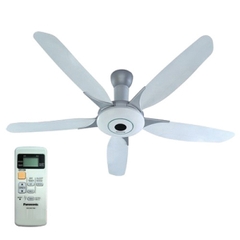 Quạt trần 5 cánh  Panasonic F-60WWK có điều khiển