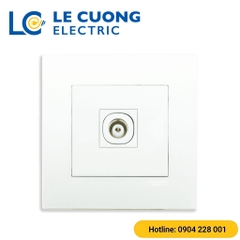 Bộ ổ cắm TV đơn Schneider ELECTRIC