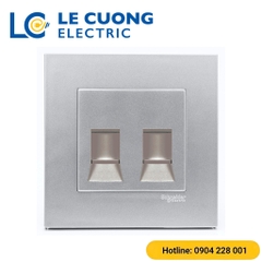 Bộ ổ cắm mạng cat6 đôi Schneider ELECTRIC