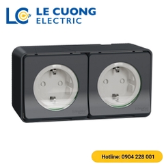 Ổ cắm đôi Schneider ELECTRIC