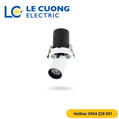 Đèn led âm trần kéo xoay Obsidian Kingled