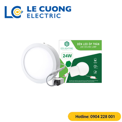 Đèn LED Ốp Trần 24W Tròn GSOT24 GS Lighting