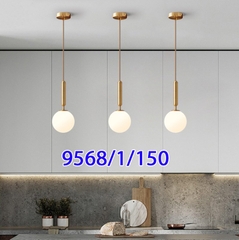 Đèn thả cầu thủy tinh mờ TH749