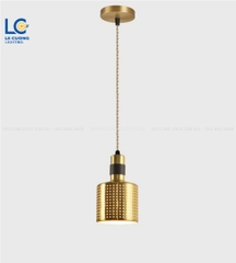 Đèn thả đơn trụ đồng LD160/1