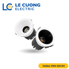 Đèn led âm trần chiếu rọi Zircon không viền Kingled