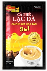CÀ PHÊ CAMEL 3IN1 MẠNH MẼ đam mê - Túi 48 gói