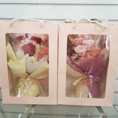 Reserved flowers bouquet