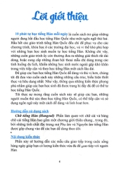 10 Phút Tự Học Tiếng Hàn Mỗi Ngày