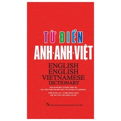 Từ Điển Anh - Anh - Việt (Phiên Bản Bìa Cứng - Màu Đỏ) - Tái Bản 2025