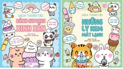 Combo Sách Tương Tác: Những Ly Kem Mát Lạnh, Bách Cupcake Xinh Xắn (2 Cuốn)