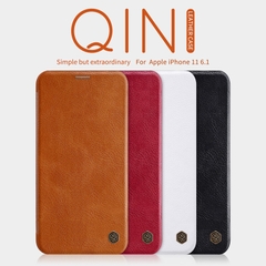 Bao Da Nillkin QIN Cho iPhone 11 Pro (Màu Đỏ)