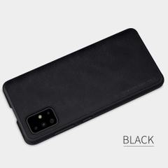 Bao Da Nillkin QIN Cho Samsung Galaxy A51 (Màu Đen)