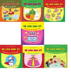 Combo 06 Cuốn Bé Làm Họa Sĩ - Tô Màu Dành Cho Bé