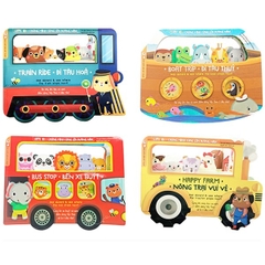 Combo Trọn Bộ 4 Cuốn: Lets Go - Chúng Mình Cùng Lên Đường Nào (Song Ngữ Anh - Việt)