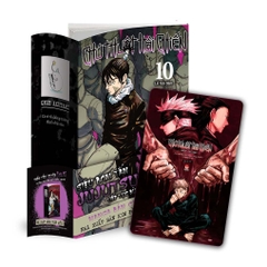 Chú Thuật Hồi Chiến: Tập 10 Bản Thông Thường Tặng Obi Và Thẻ Bo Góc Nhựa (Số Lượng Có Hạn)