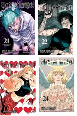 Combo Manga Chú Thuật Hồi Chiến: Từ Tập 21 Đến Tập 24 ( Bộ 4 Cuốn)