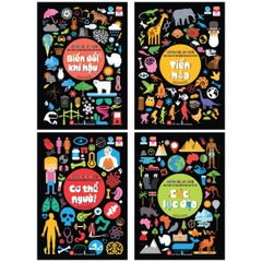 Combo Infographics - Bách Khoa Tri Thức Bằng Đồ Họa Cho Trẻ Em (4 cuốn)