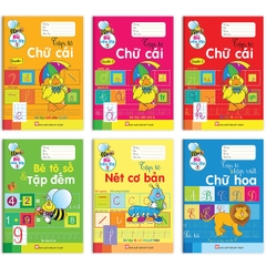 Bé Vào Lớp 1 - Bé Tô Số Và Tập Đếm