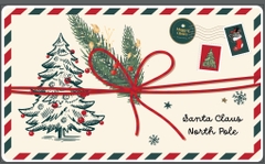 Thiệp Giáng Sinh Meggy's Choice - Santa Claus North Pole