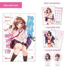 Nhân Vật Hạ Cấp Tomozaki - Tập 4 - Bản Giới Hạn - Tặng Thẻ Normal + Thẻ Super Rare + 02 Clear Clipsheet (Số Lượng Có Hạn)