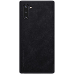 Bao Da Nillkin QIN Cho Samsung Galaxy Note 10 / Note 10 5G (Màu Đen)