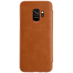 Bao Da Nillkin QIN Cho Samsung Galaxy S9 (Màu Nâu)