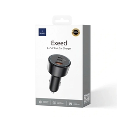 Bộ Sạc Điện Thoại Trên Ô Tô WiWU Exeed 200W QC+PD Wi-QC026 - Hàng Chính Hãng