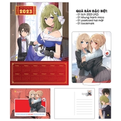 Thế Giới Otome Game Thật Khắc Nghiệt Với Nhân Vật Quần Chúng - Tập 6 - Bản Đặc Biệt - Bookmark + Postcard Hai Mặt + Khung Tranh Mica + Lịch 2023 Khổ A2 (Số Lượng Có Hạn)