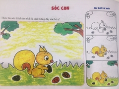 Mỹ Thuật Nhi Đồng - Tô Màu Động Vật Hoang Dã