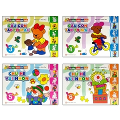 Tô Màu Theo Lứa Tuổi - Gấu Con Tập Tô Màu (Dành Cho Bé 3 Tuổi)