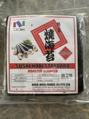 Rong biển khô cuốn sushi 50 lá 135g - Nico