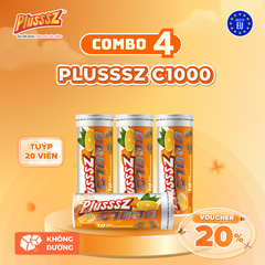 COMBO 4 TUÝP PLUSSSZ VITAMIN C1000