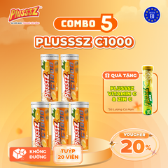 COMBO 5 TUÝP PLUSSSZ VITAMIN C1000