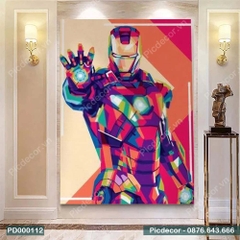 Tranh Iron man