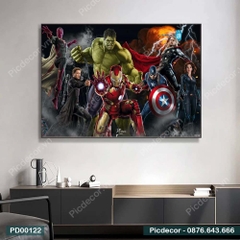 Tranh Siêu Anh Hùng