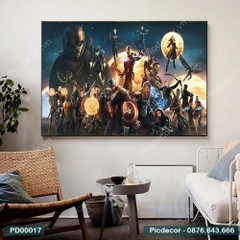 Tranh Siêu Anh Hùng Marvel