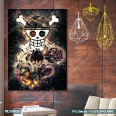 Tranh Luffy Mũ Rơm