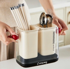 Ống đựng đũa bằng nhựa (17x19x10cm)