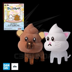 Clay Model Kit Animal Unchi Set 1 Cat & Bear