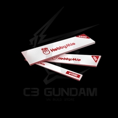 DỤNG CỤ MÔ HÌNH GUNDAM GIẤY CHÀ NHÁM HOBBY MIO 20x80mm #400 #600 #800#1000 #1200 DURABLE SANDPAPER & SAND PAPER HOLDER