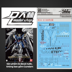 DECAL NƯỚC DALIN D.L MODEL HI-RESOLUTION MODEL WING ZERO GUNDAM